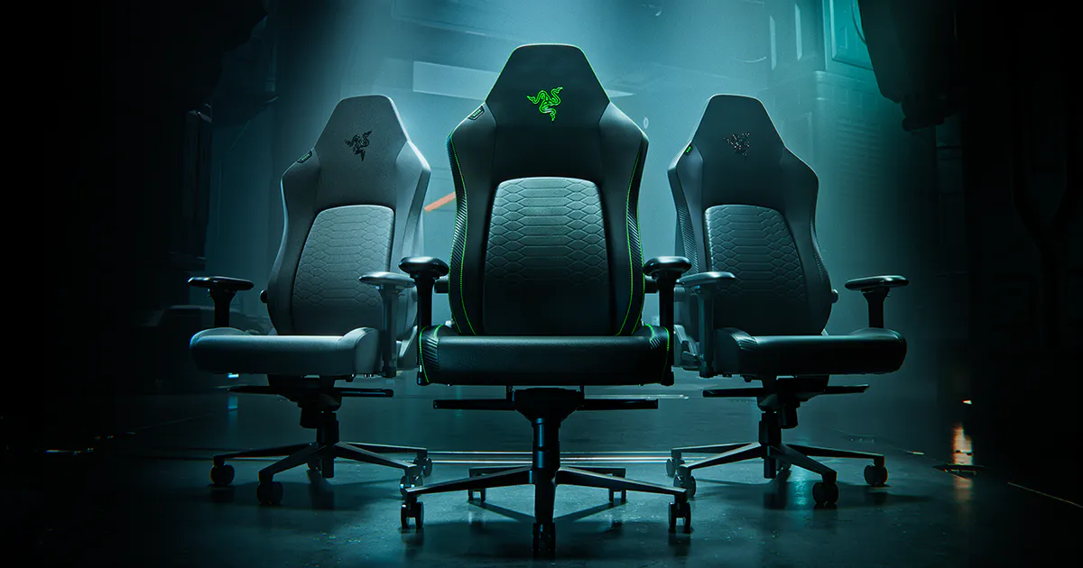 image de la chaise gaming razer iskur v2