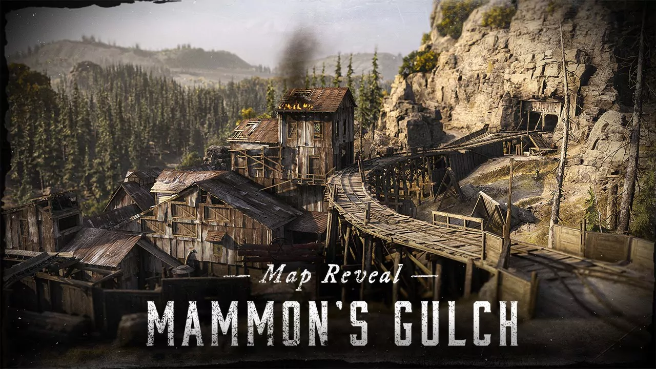 carte Mammon’s Gulch dans Hunt: Showdown 1896