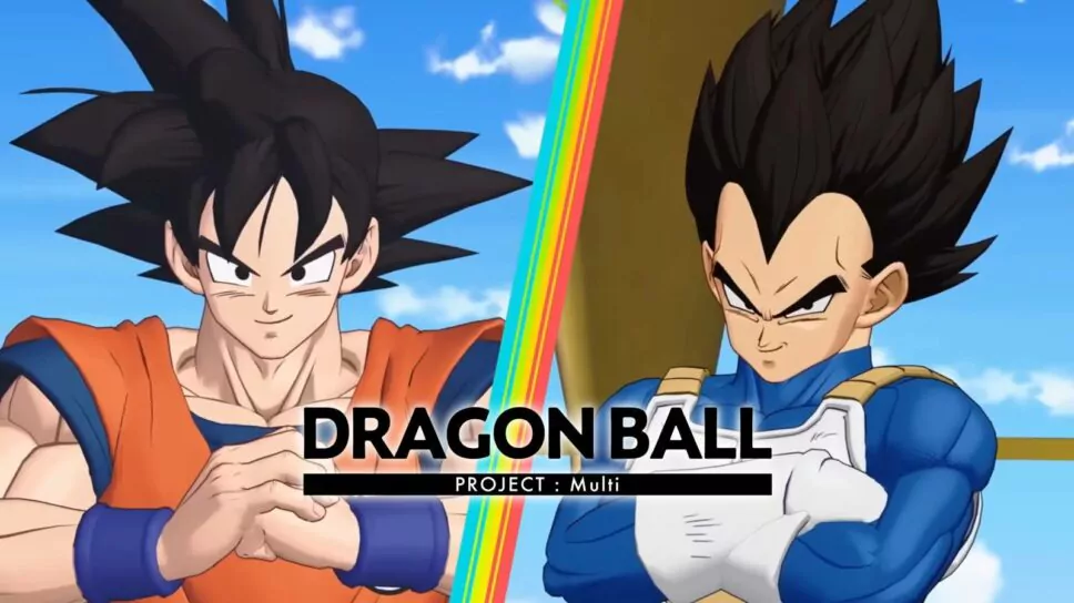 Logo officiel du MOBA Dragon Ball Project: Multi par Bandai Namco, prévu pour 2025