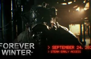 Forever Winter encore un nouvel extraction shooter❄️ Personnage de The Forever Winter en mode combat dans un environnement glacial