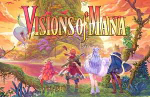 Test Visions of Mana : Un retour aux sources flamboyant pour la saga culte ? image de visions of mana avec les héros devant l'arbre de mana