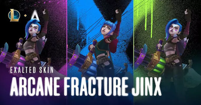 League of Legends : Le nouveau skin Arcane de Jinx crée la polémique à cause de son prix élevé (235€) skin de jinx dans LOL inspiré d'arcane à un prix abusif