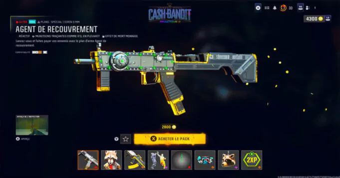 Call of Duty : Black Ops 6, le pay-to-win a encore frappé ? skin black ops 6 de la sirin 9mm qui est pay to win