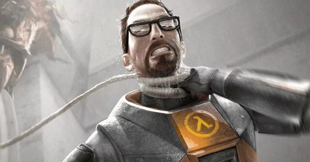 Capture d’écran conceptuelle du jeu Half-Life 3 pendant son développement