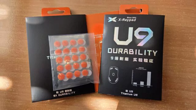 xray pad U9 titanium