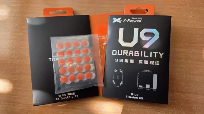 Test : Patins Xraypad U9 Titanium — versions Air & Ultra xray pad U9 titanium